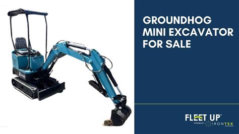 shop mini excavators|who makes groundhog mini excavators.